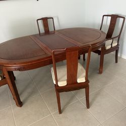 Solid Rosewood Dining Table
