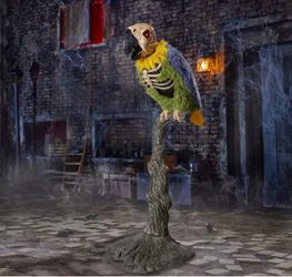 5 feet Led rotwing parrot animatronic