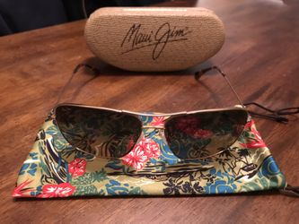100% Authentic Maui Jim Gold Cook Pines Polarized