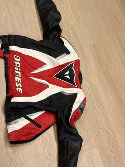 Dainese leather motorcycle jacket