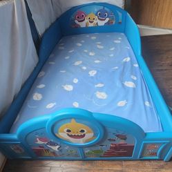 Baby Shark Toddler Sleep And Play Bed