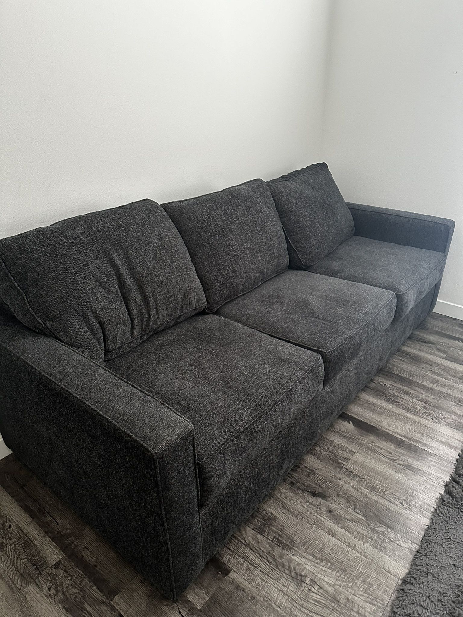 dark grey couch 