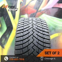 Pair of 2 New 255/40R18  95Y  Pirelli  Cinturato WeatherActive