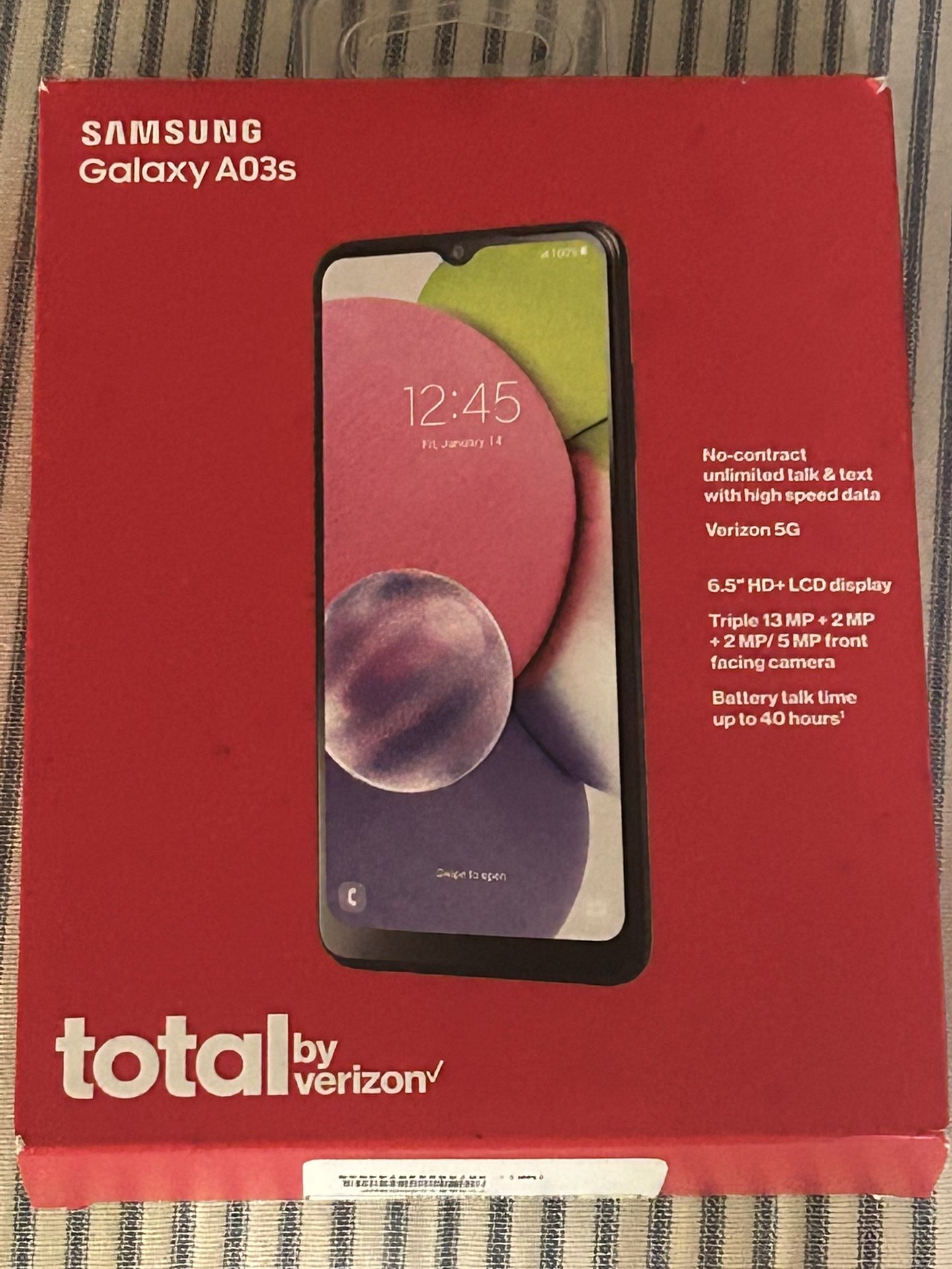 Samsung Galaxy A03s Smartphone, Brand New, Never used