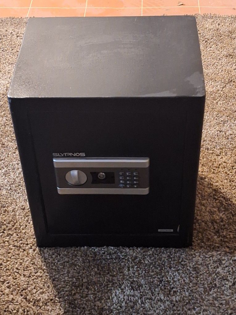 Slypnos Gun Safe With Key And Combo