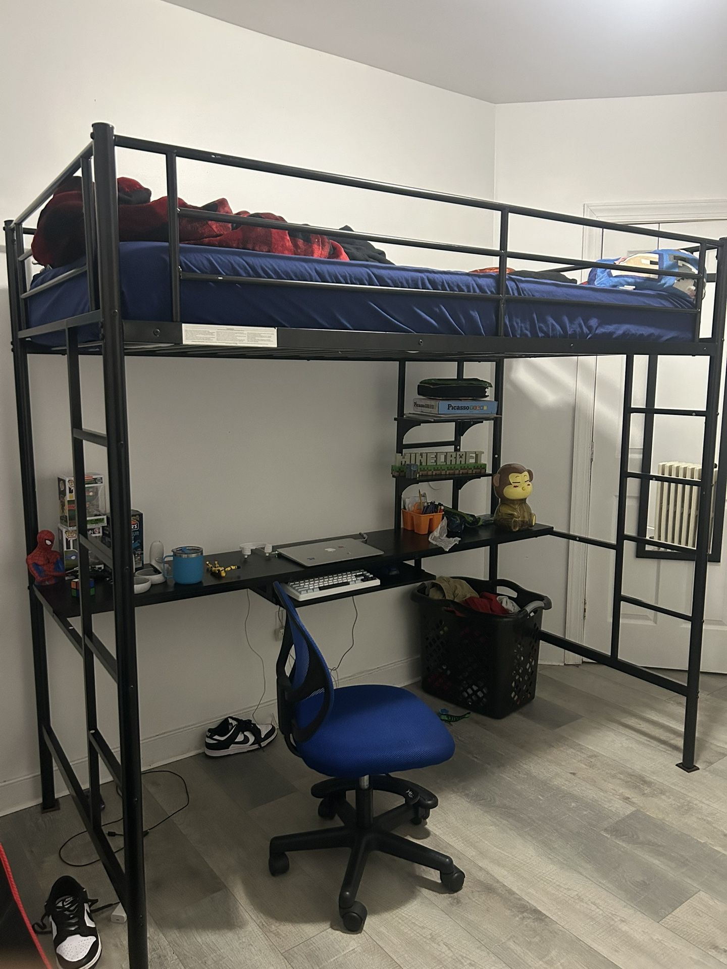 Bunk Bed w/ Desk