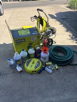 Ryobi 2900 PSI Pressure Washer + Accessories (Will Separate)