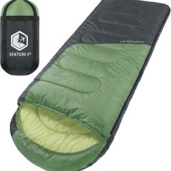 VENTURE 4TH Backpacking Warm Sleeping Bag for Adults & Kids - Ideal for Hiking, Camping & Outdoor Adventures ✅BRAND NEW