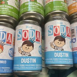 Funko Soda Freddy As Dustin Camp Funday Le 5000