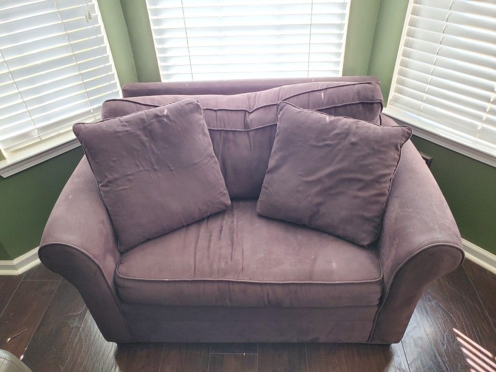 Cindy Crawford Home Bellingham Slate Sleeper Chair