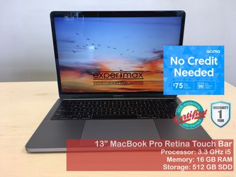 13” MacBook Pro Retina Touch Bar