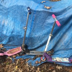 Nice kids scooters only $15 each firm