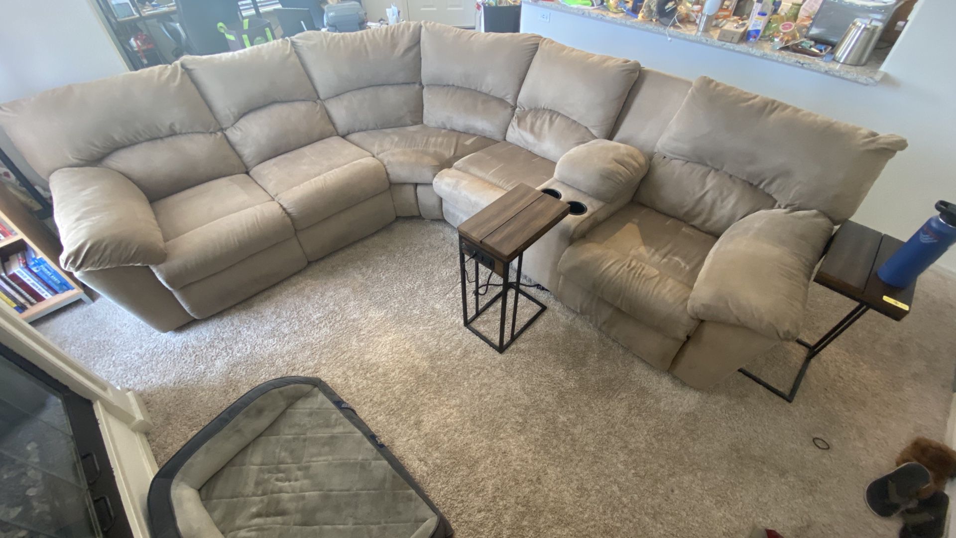 Ashley Furniture Large Sectional w/ reclining seats
