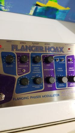 Crazy Guitar Flanger Pedal!!