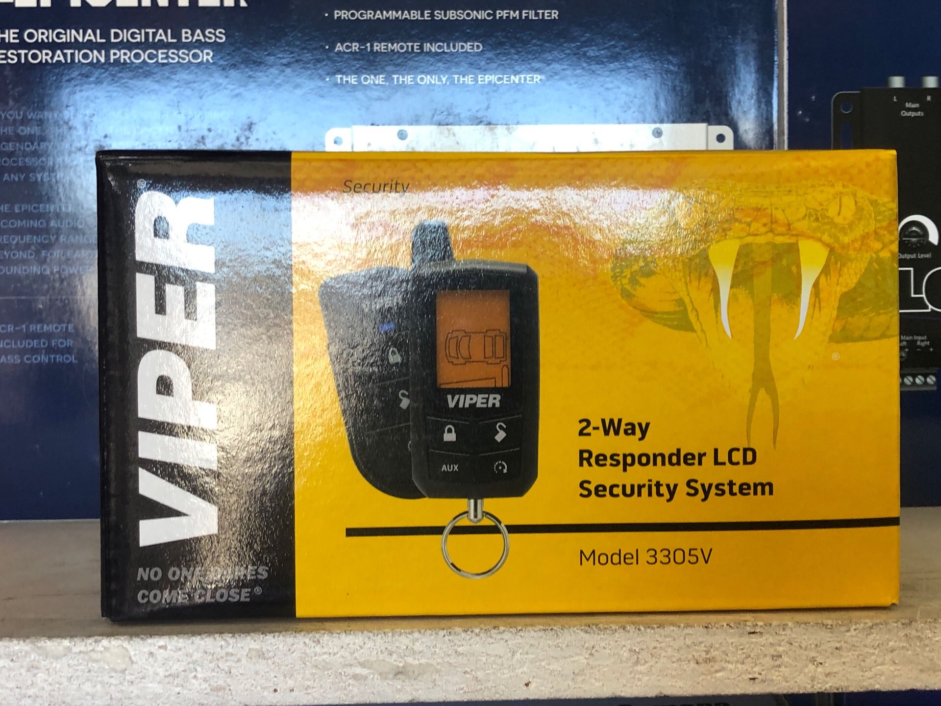 VIPER MODEL 3305 Alarm system 2 way
