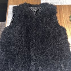 Black Warm Vest 