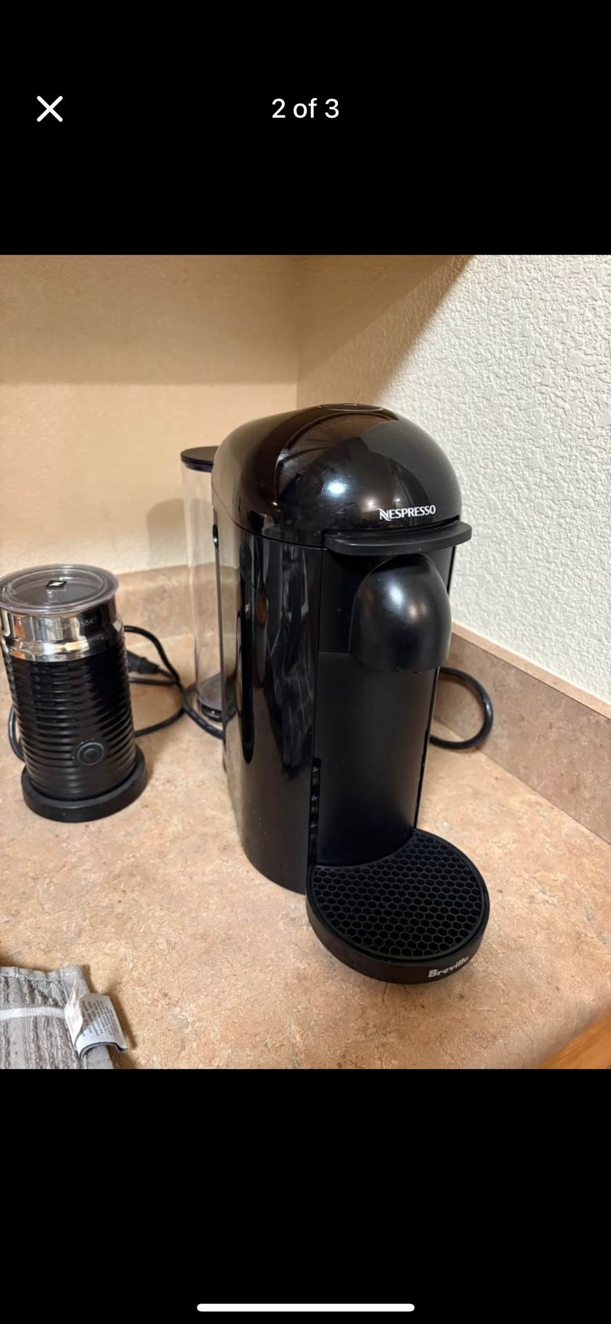 Nespresso Vertuo & Milk Aeroccino