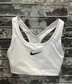 Nike Dri-FIT White Sports Bra – Women’s Small (Excellent Condition)