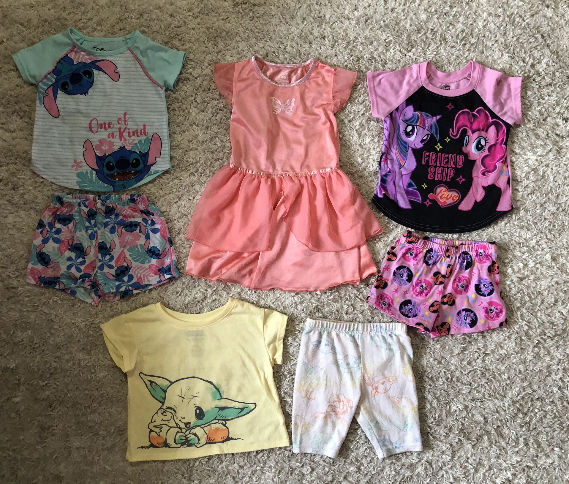 Girls Character Pajamas