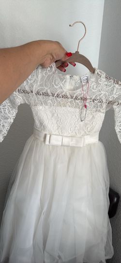 Toddler White Dress
