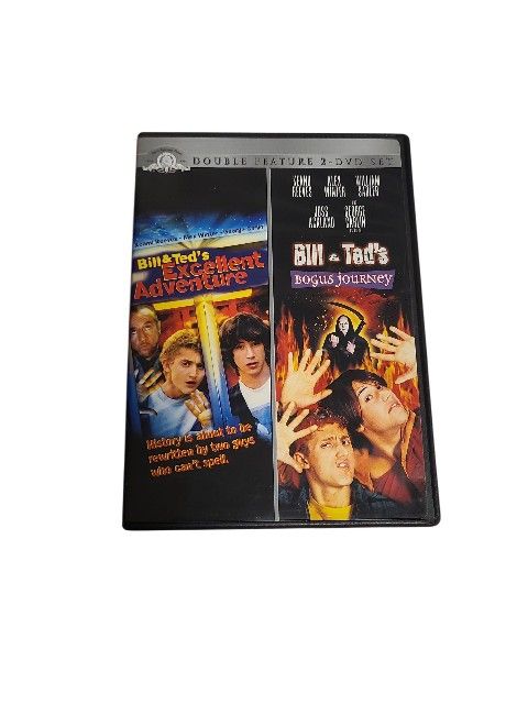 Bill and Ted's Double Feature Set Bluray DVD Bogus Journey + Excellent Adventure