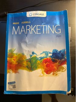 Marketing 2020 20th Edition Pride Ferrell Cengage Paperback Textbook