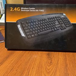 Wireless Combo. Keypad And Mouse