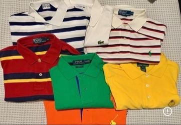 Polo size M.  $35 each