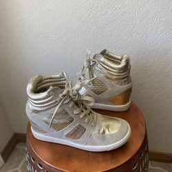Wedge Fashion Sneakers Size 6.5