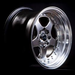 JNC010 Gunmetal Machined Lip Wheels - 15"-18"