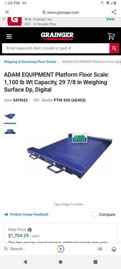 Platform Floor Scale