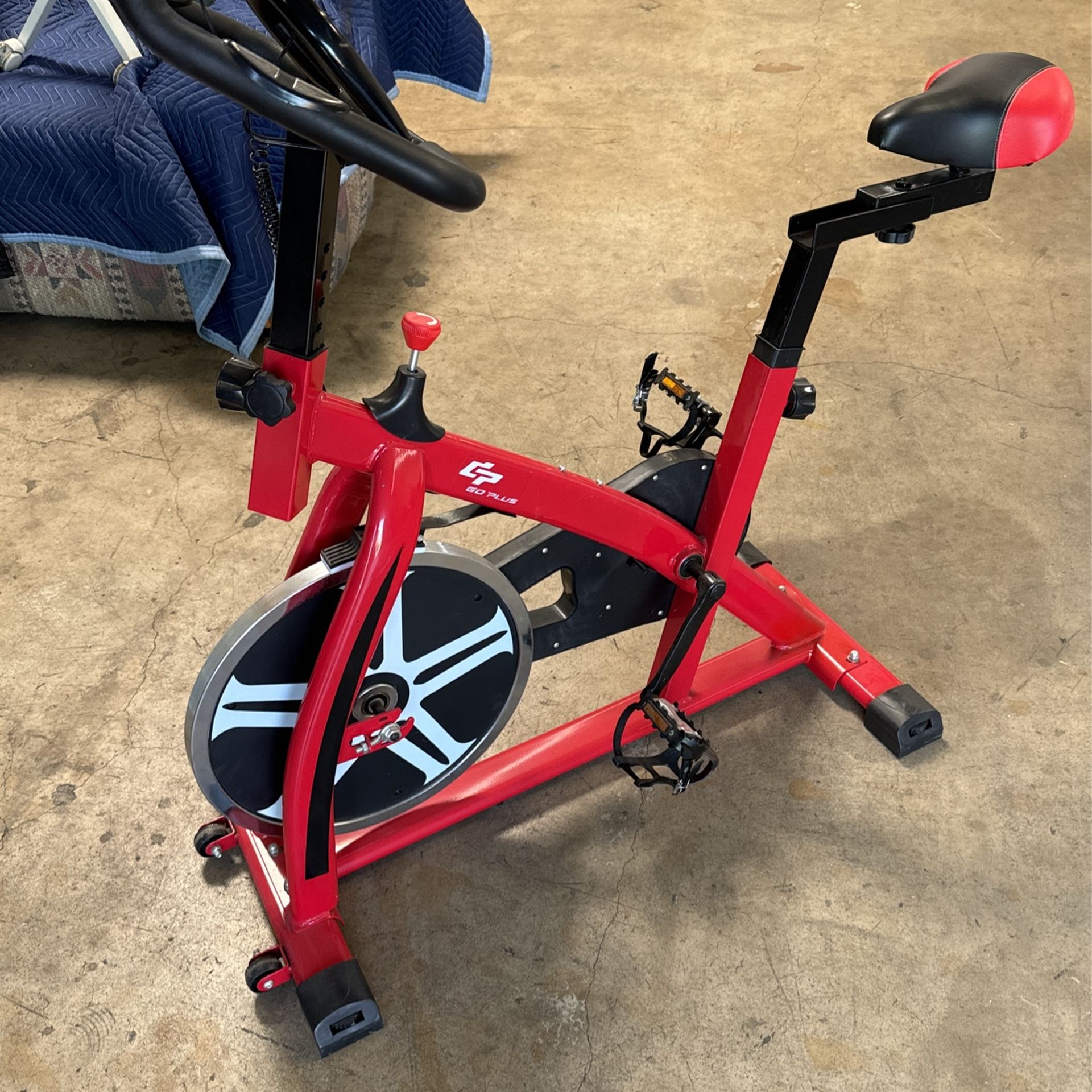 CP go plus stationary exercise bike