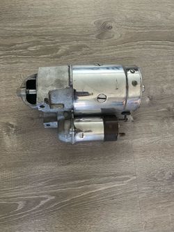 starter Small block Chevy Crome starter