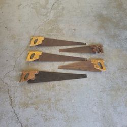 vintage handsaws 