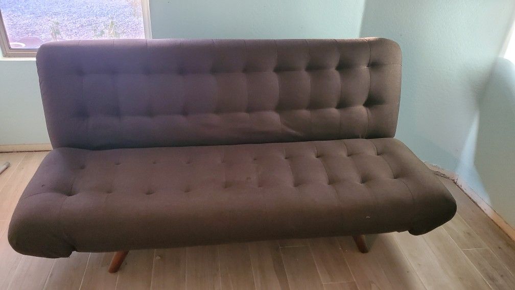 Gray Futon Sofa Bed