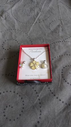 Necklace with pendants