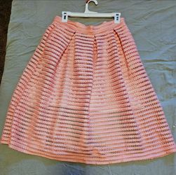 Women's peach skirt
