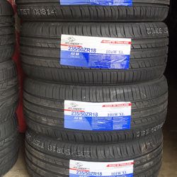 New tires 235/50/18 Llantas Nuevas  MOUNTED BALANCED AND TAX INCLUDED