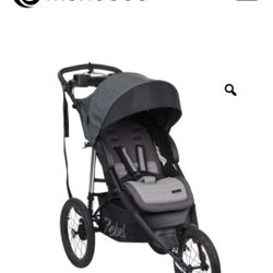 New  Monbebe Rebel Jogging Stroller with Hand Brake, Adjustable, Foldable

