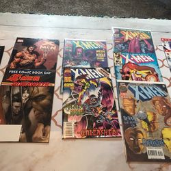 11 RARE X-men Comic Books🔥uncanny X-Men, Evolution, Unlimited +Free Wolverine