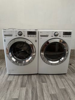 LG washer and gas dryer