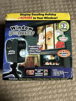 Window Projector For Christmas/Halloween