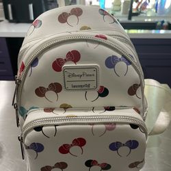 disney parks loungefly minnie mouse ears holder mini backpack