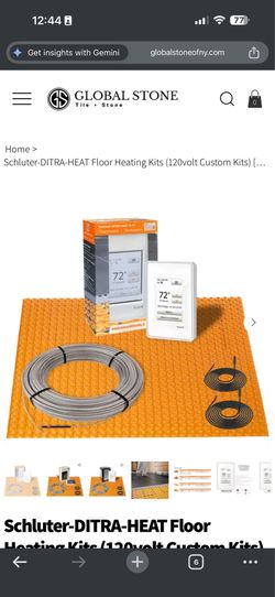 Schluter DITRA Heat Kit
