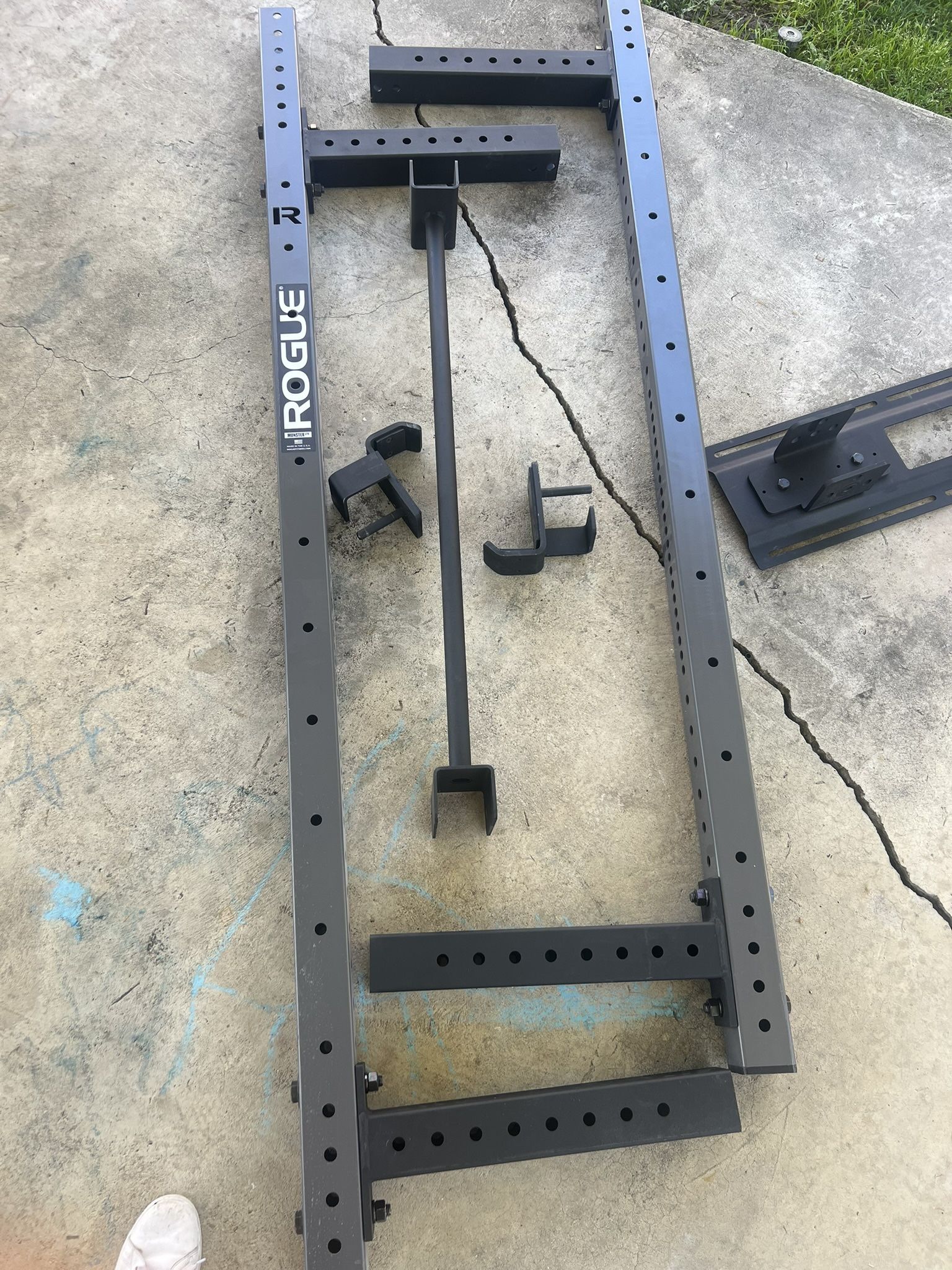 Rouge Wall Mounted Squat Rack - Foldable