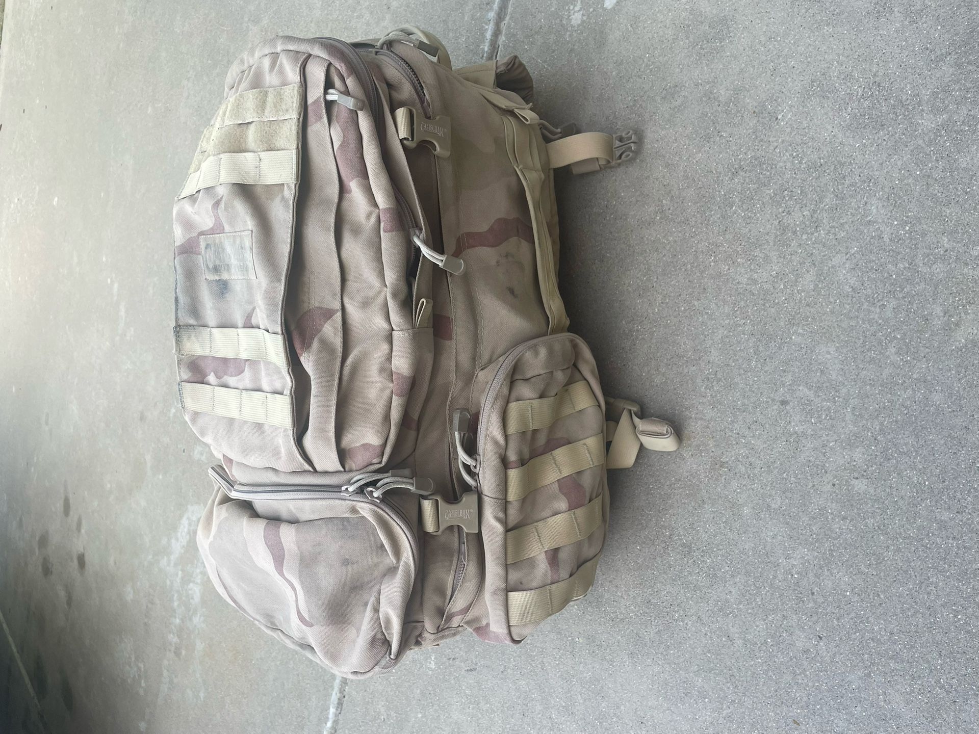 Desert Camouflage Army Backpack