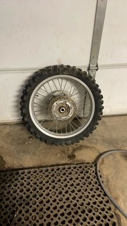 1990 To 1998 Yamaha Yz125 And Yz250 Rear Wheel. 