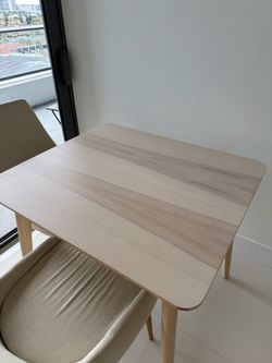 Small Dinning Table Ash Veneer