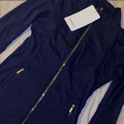 navy blue lululemon jacket 
