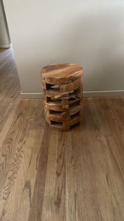 Handmade wood table